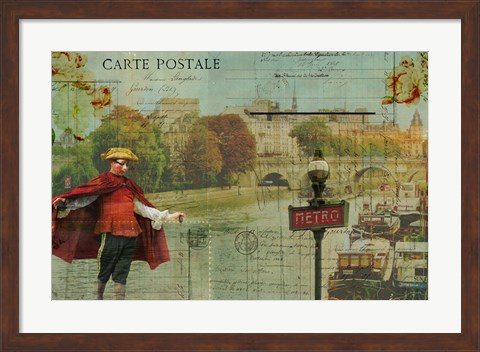 Framed Paris Revealed Print