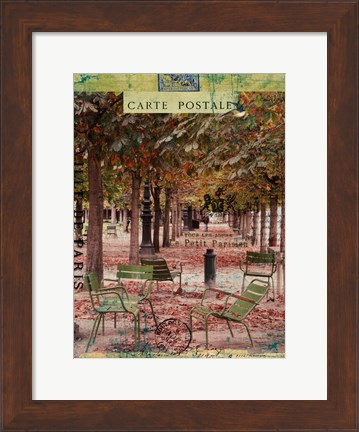 Framed Tuileries Print