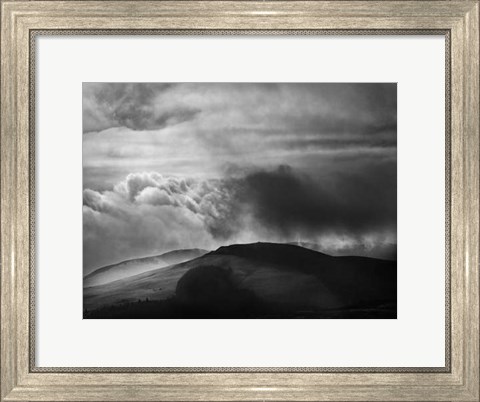 Framed Misty Weather VIII Print