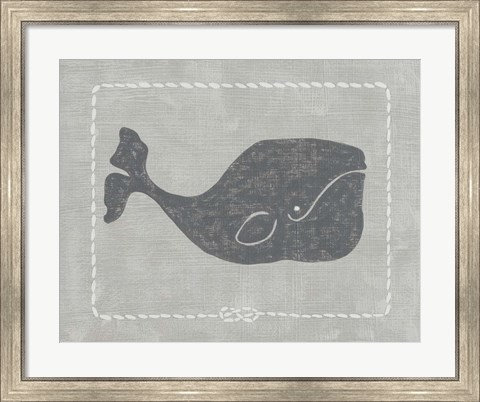 Framed Whale of a Tale I Print