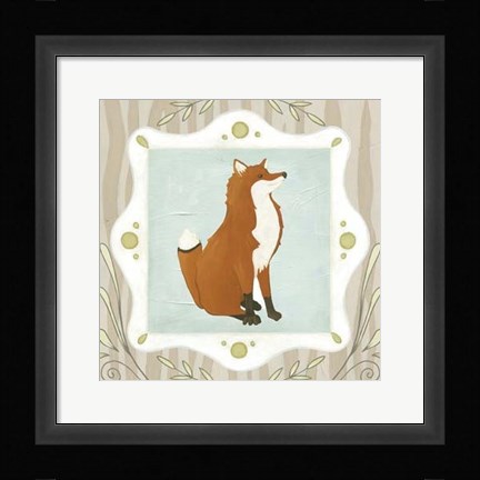 Framed Forest Cameo III Print