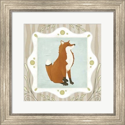 Framed Forest Cameo III Print