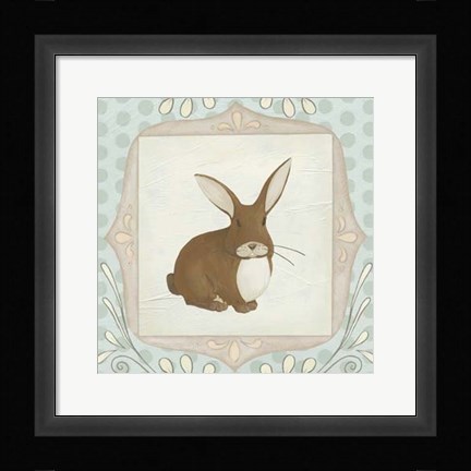 Framed Forest Cameo IV Print