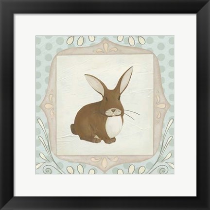 Framed Forest Cameo IV Print