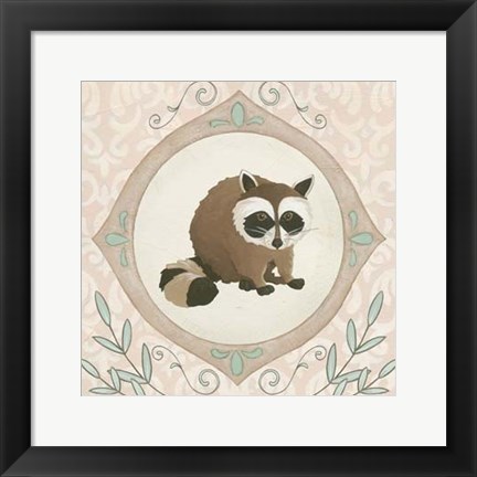 Framed Forest Cameo VI Print