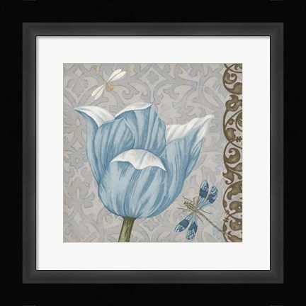 Framed Garden Romance IV Print