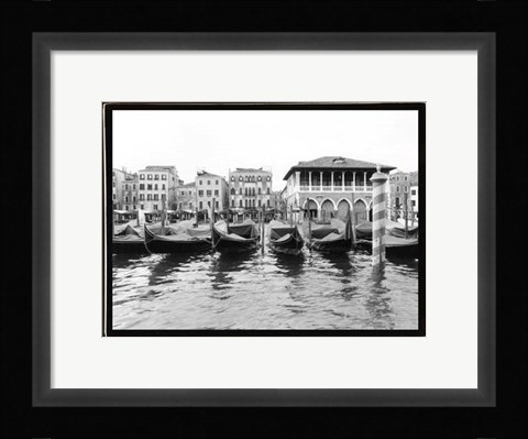 Framed Glimpses, Grand Canal, Venice II Print