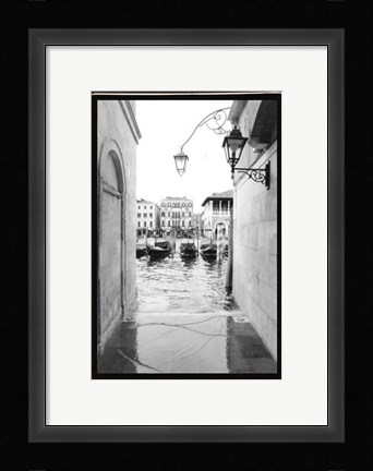 Framed Glimpses, Grand Canal, Venice III Print