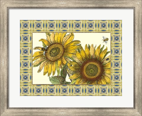 Framed Classical Sunflower II Print
