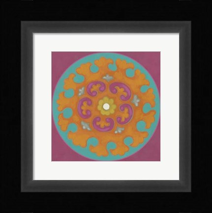 Framed Celebration Suzani III Print