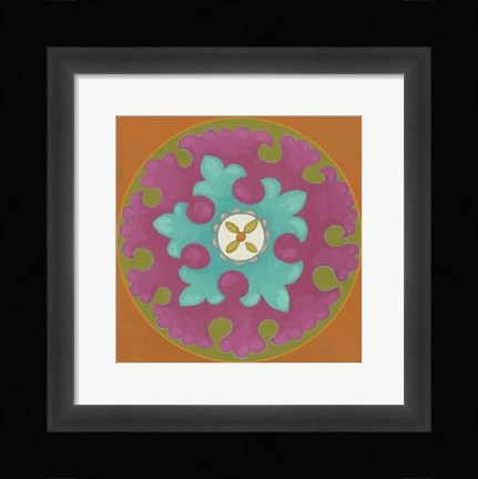 Framed Celebration Suzani IV Print