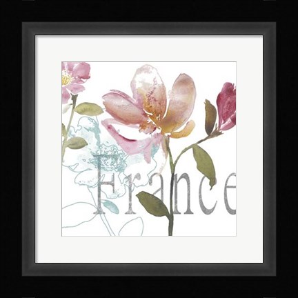 Framed Paris by Day I Print