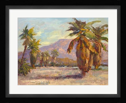 Framed Desert Repose III Print