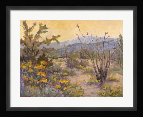 Framed Desert Repose IV Print