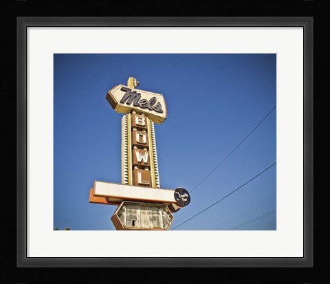 Framed Vintage Bowl II Print