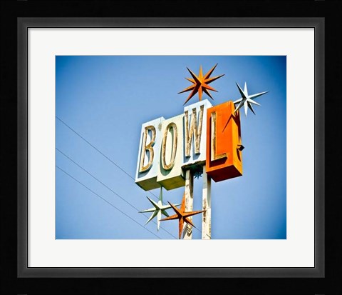 Framed Vintage Bowl III Print