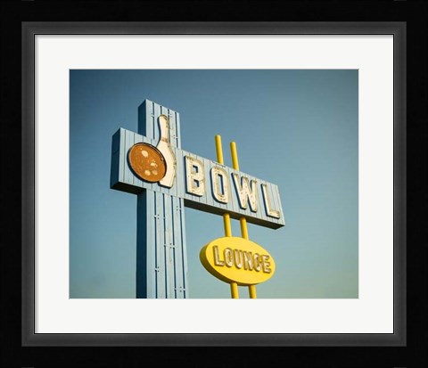 Framed Vintage Bowl IV Print