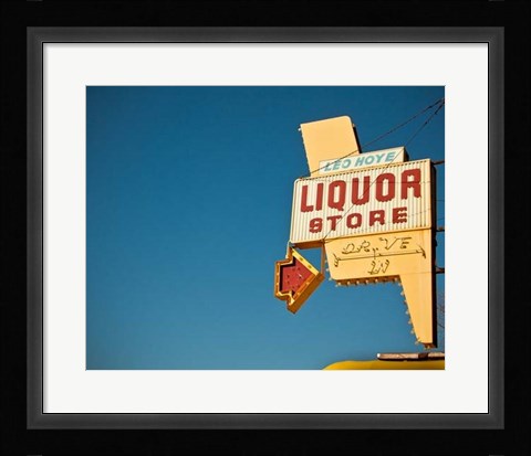 Framed Vintage Retail IV Print