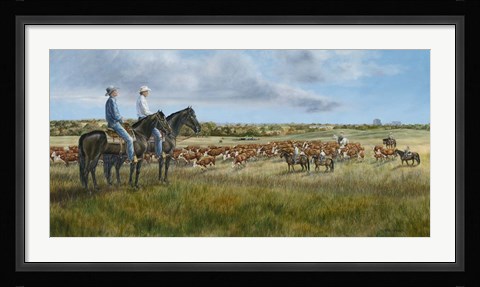 Framed East of the City Print