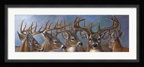 Framed Five Bucks Print