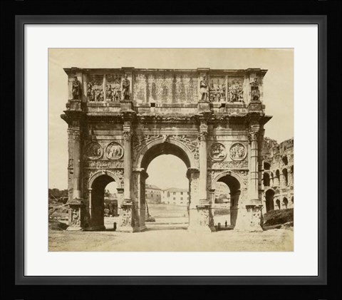 Framed Arch of Constantine Print