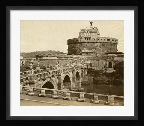 Framed Caste of St. Angelo Print