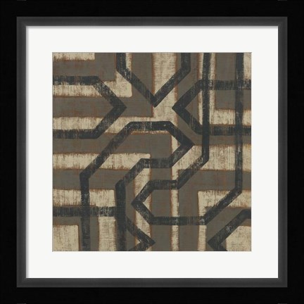 Framed Directional I Print