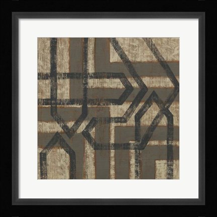 Framed Directional II Print