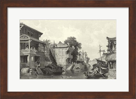 Framed Scenes in China I Print