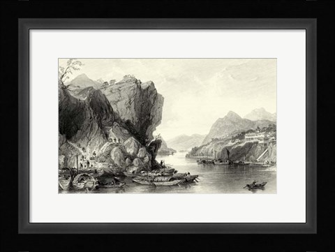 Framed Scenes in China III Print