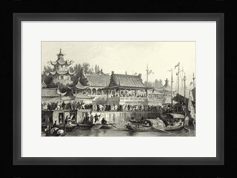 Framed Scenes in China VII Print