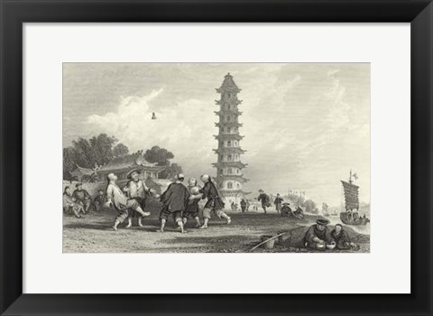 Framed Scenes in China X Print