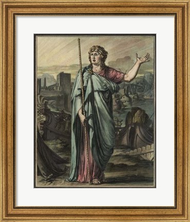 Framed Theatrical Costumes III Print