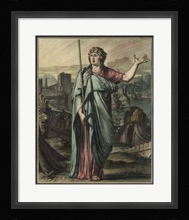 Framed Theatrical Costumes III Print