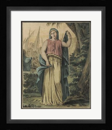 Framed Theatrical Costumes IV Print