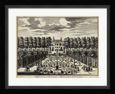 Framed Views of Amsterdam I Print