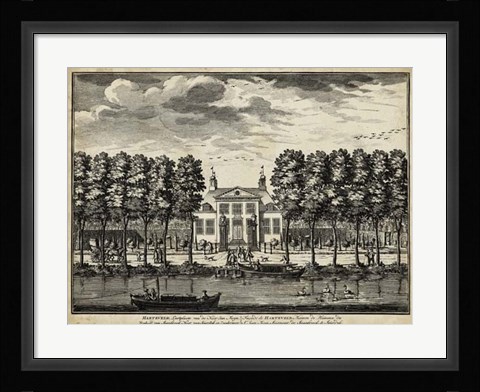 Framed Views of Amsterdam II Print