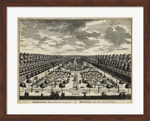 Framed Views of Amsterdam III Print
