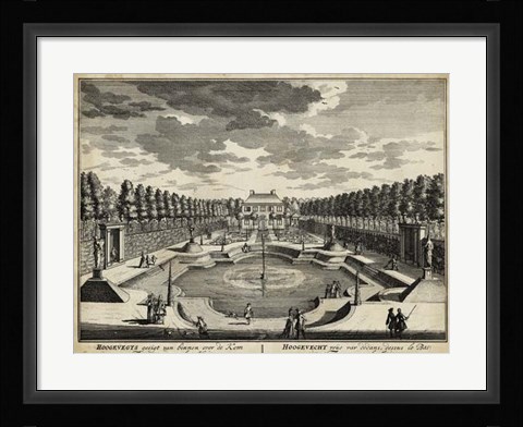 Framed Views of Amsterdam IV Print