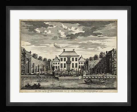 Framed Views of Amsterdam V Print