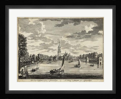Framed Views of Amsterdam VII Print