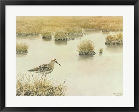 Framed Waiting Print