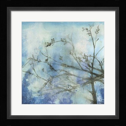 Framed Moonlit Branches II Print