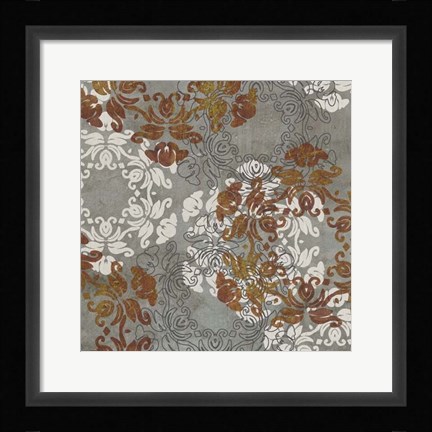 Framed Rosette Profusion IV Print