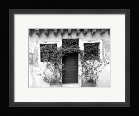Framed Venetian Doorways V Print
