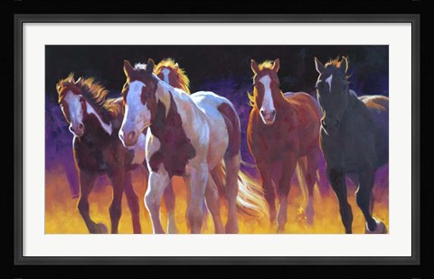 Framed Whitefish Morning Print