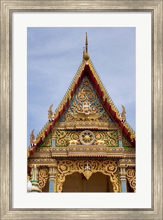 Framed Thailand, Ko Samui, Wat Plai Laem, Temple Print