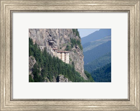 Framed Sumela Monastery, Trabzon, Turkey Print