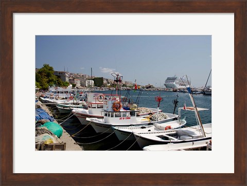 Framed Turkey, Paphlagonia, Sinop, Black Sea port Print