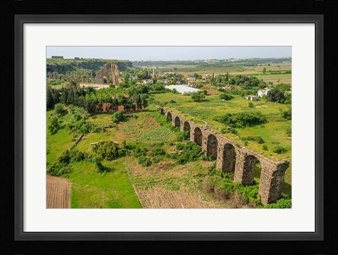 Framed Aerial view of Aspendos, Antalya, Turkey Print